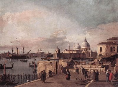 Entrance to the Grand Canal by Giovanni Antonio Canal